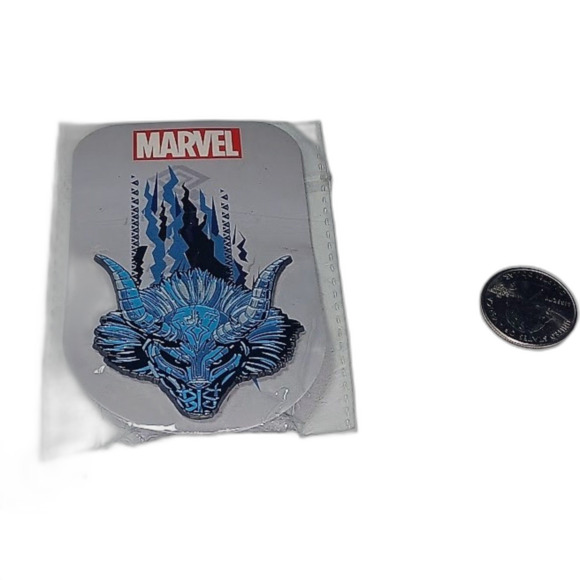 Loot Crate Exclusive Marvel Wakanda Forever Pin NEW blue dragon Great gift - Picture 3 of 4